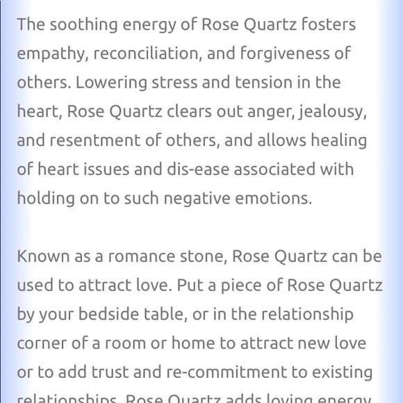 Rose Quartz Heart Necklace - Picture 6 of 7